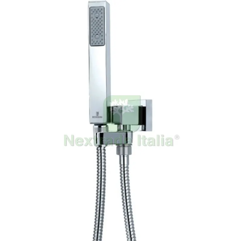SET "CUBE" IN OTTONE DOCCIA+SUPPORTO INCASSO GIREVOLE+FLESSIBILE Cromo — Tubi e raccordi — rif. FERX.DIA109-C55001 SET "CUBE" IN OTTONE DOCCIA+SUPPORTO INCASSO GIREVOLE+FLESSIBILE Cromo — Tubi e raccordi — rif. FERX.DIA109-C55001