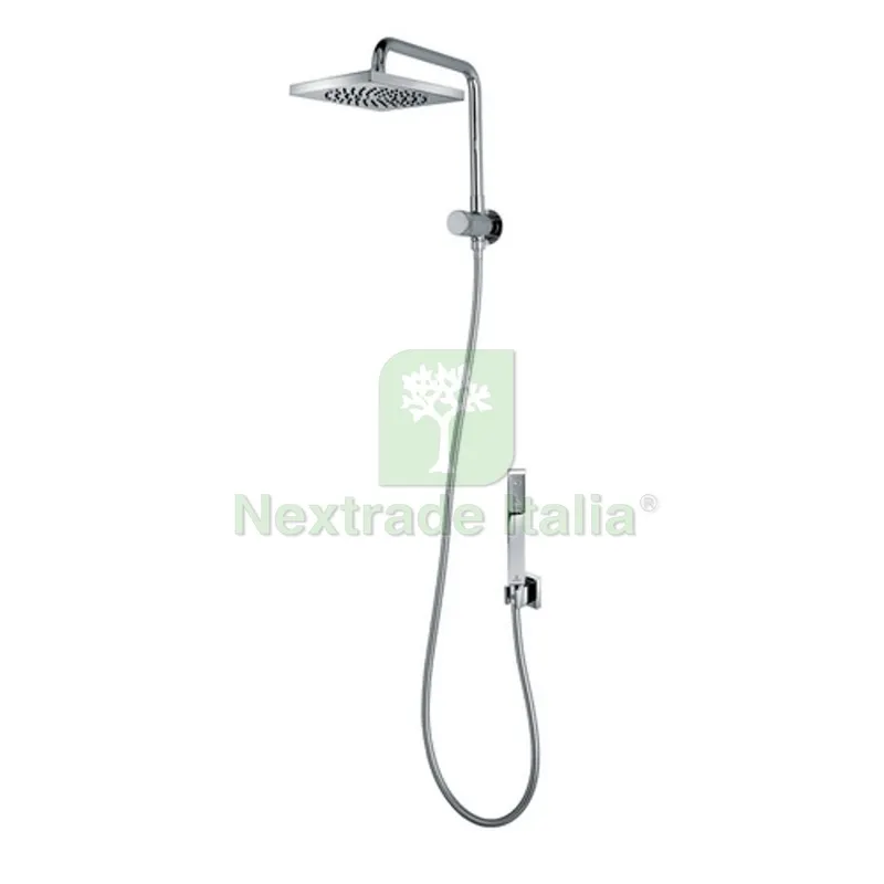 KIT BRACCIO DOCCIA CON SOFFIONE E DOCCETTA CUBE RENOVATION Cromo — Rubinetti e valvole — rif. FERX.DIA109-H89720 KIT BRACCIO DOCCIA CON SOFFIONE E DOCCETTA CUBE RENOVATION Cromo — Rubinetti e valvole — rif. FERX.DIA109-H89720