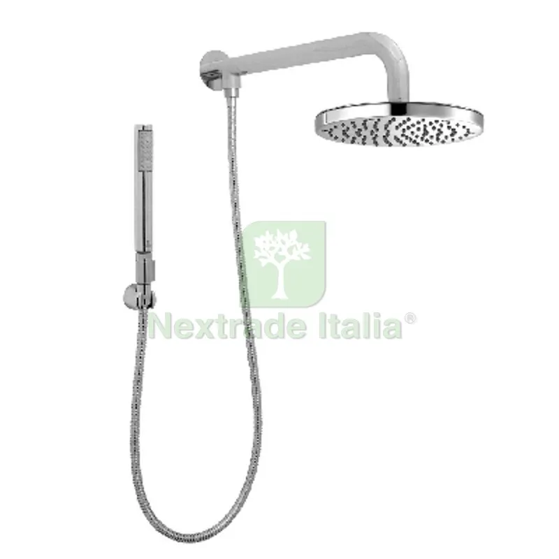 Braccio Doccia con Soffione e Doccetta ZOE Renovation Cromo — Rubinetti e valvole — rif. FERX.DIA109-H93405 Braccio Doccia con Soffione e Doccetta ZOE Renovation Cromo — Rubinetti e valvole — rif. FERX.DIA109-H93405