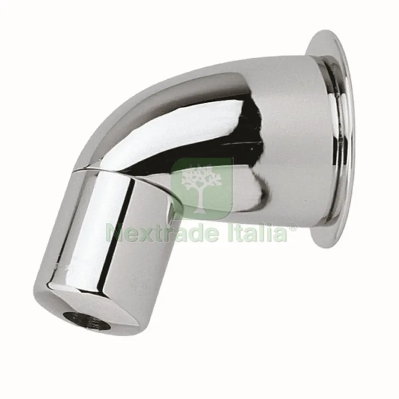 BRACCIO DOCCIA ANTIVANDALO C/SOFFIONE INCORPORATO OTTONE Cromo 1/2 — Rubinetti e valvole — rif. FERX.DIA110-11721