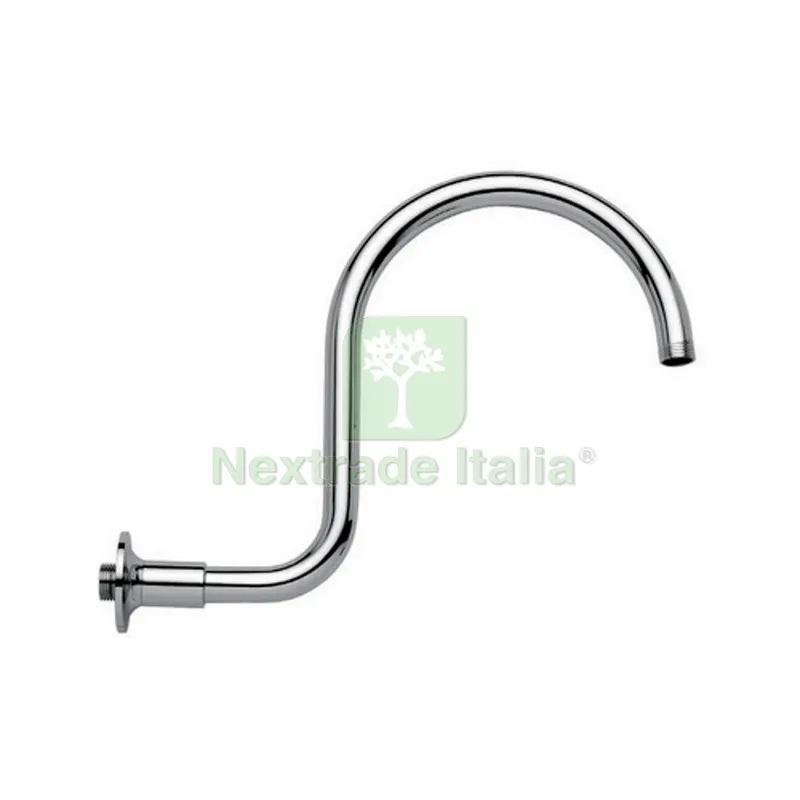 BRACCIO DOCCIA AD ARCO L. 300 mm — Accessori bagno — rif. FERX.DIA110-119