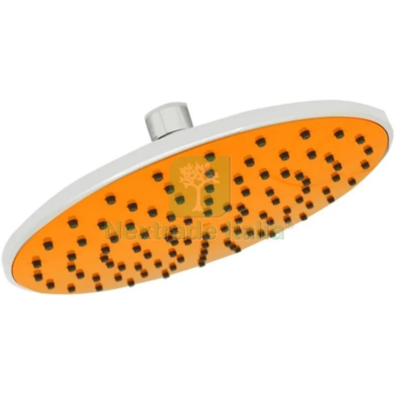 SOFFIONE WATER SAVING ORANGE Diam. 20 cm — Rubinetti e valvole — rif. FERX.DIA110-12602 SOFFIONE WATER SAVING ORANGE Diam. 20 cm — Rubinetti e valvole — rif. FERX.DIA110-12602