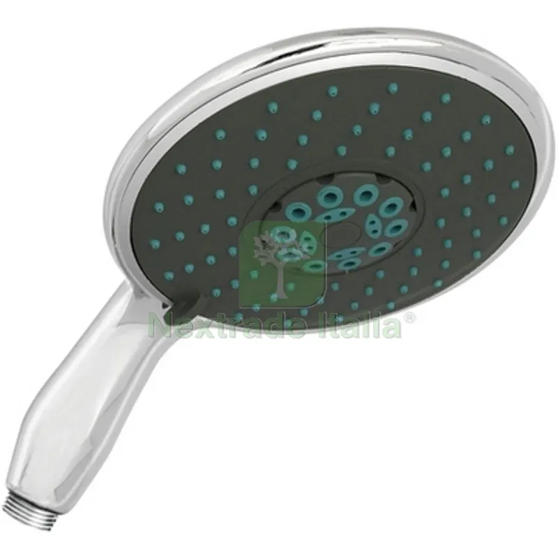 DOCCETTA ANTICALCARE MOD. LUXOR 3 GETTI Cromo, Diam 150 mm. — Rubinetti e valvole — rif. FERX.DIA110-13011