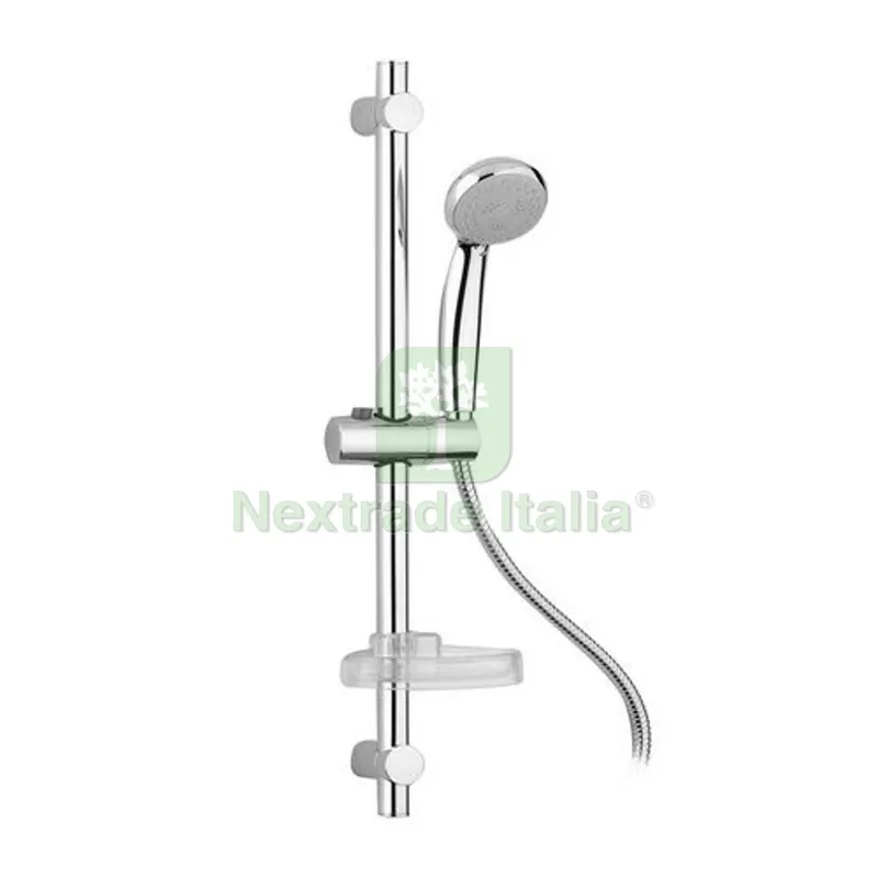 SALISCENDI COMPLETO 3 GETTI MOD. AURORA Cromo — Scarichi e sifoni — rif. FERX.DIA110-1504