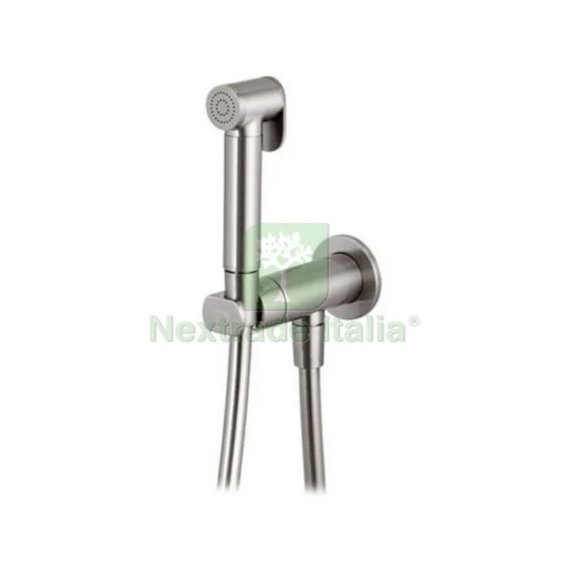 SET MISCELATORE CON DOCCETTA SHUT-OFF TONDO Visual Inox — Rubinetti e valvole — rif. FERX.DIA110-1602-VI SET MISCELATORE CON DOCCETTA SHUT-OFF TONDO Visual Inox — Rubinetti e valvole — rif. FERX.DIA110-1602-VI