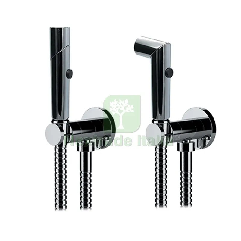 KIT DOCCETTA SHUT-OFF IDROSCOPINO DOPPIA FUNZIONE TONDA Cromo — Rubinetti e valvole — rif. FERX.DIA110-16023-CR KIT DOCCETTA SHUT-OFF IDROSCOPINO DOPPIA FUNZIONE TONDA Cromo — Rubinetti e valvole — rif. FERX.DIA110-16023-CR