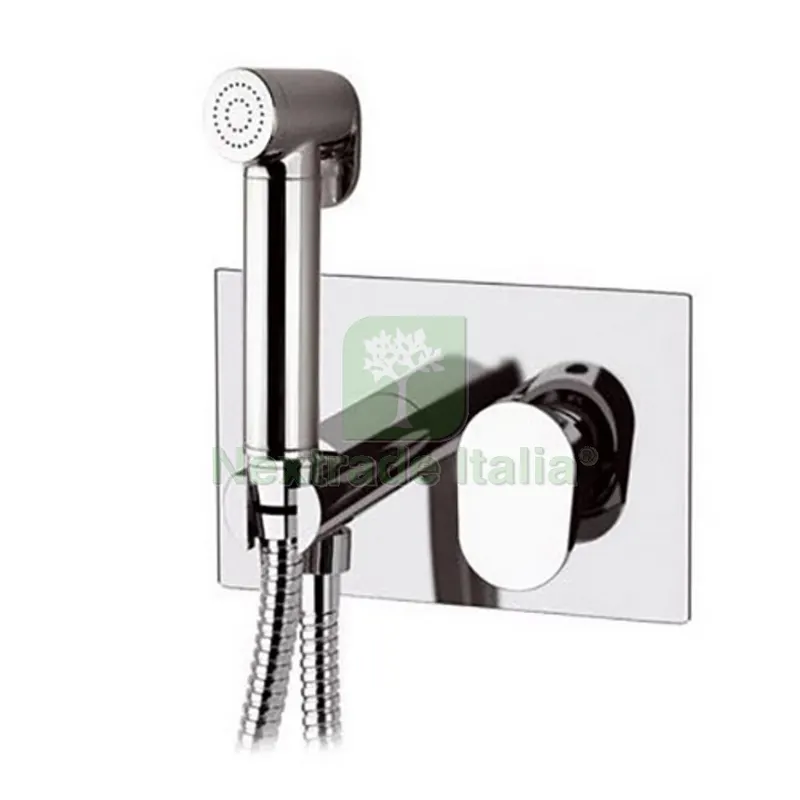 SET MISCELATORE INCASSO CON DOCCETTA SHUT-OFF Cromo — Rubinetti e valvole — rif. FERX.DIA110-1603-CR SET MISCELATORE INCASSO CON DOCCETTA SHUT-OFF Cromo — Rubinetti e valvole — rif. FERX.DIA110-1603-CR