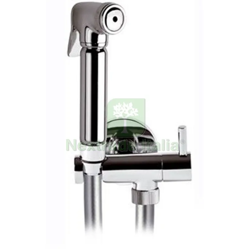 SET CON IDROSCOPINO + FLESSIBILE + SUPPORTO OTTONE LUX Cromo — Accessori bagno — rif. FERX.DIA110-1613 SET CON IDROSCOPINO + FLESSIBILE + SUPPORTO OTTONE LUX Cromo — Accessori bagno — rif. FERX.DIA110-1613