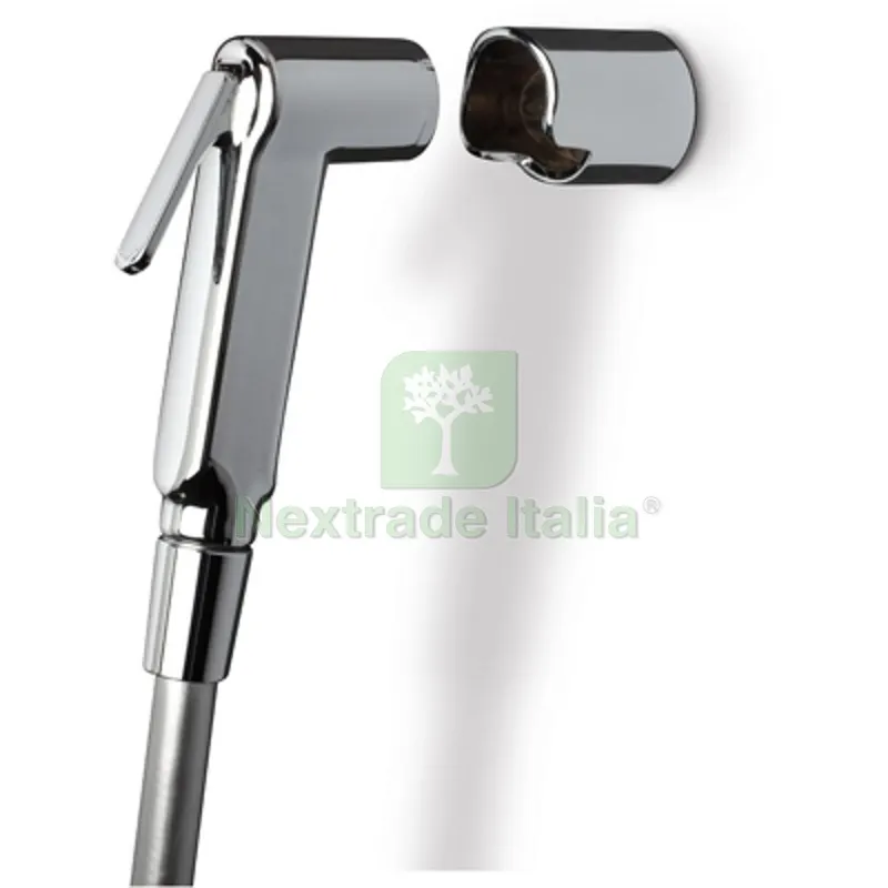 KIT DOCCETTA SHUT-OFF CROMO + FLESSIBILE + SUPPORTO - — Rubinetti e valvole — rif. FERX.DIA110-1622 KIT DOCCETTA SHUT-OFF CROMO + FLESSIBILE + SUPPORTO - — Rubinetti e valvole — rif. FERX.DIA110-1622