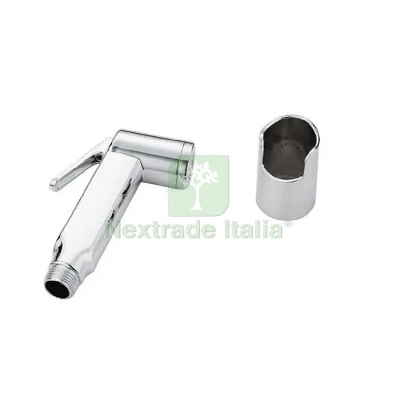 DOCCETTA SHUT-OFF CROMATA C/SUPPORTO Cromo — Rubinetti e valvole — rif. FERX.DIA110-1641