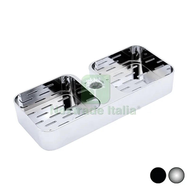 PORTA SAPONE MINEO PER SALISCENDI Cromo — Accessori bagno — rif. FERX.DIA110-1912-CR PORTA SAPONE MINEO PER SALISCENDI Cromo — Accessori bagno — rif. FERX.DIA110-1912-CR