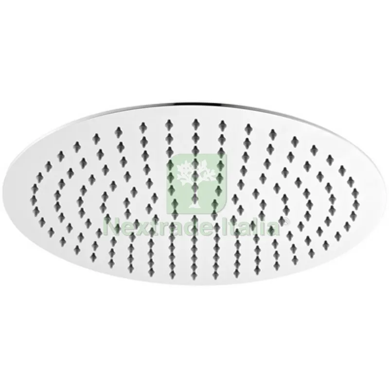 SOFFIONE DOCCIA TONDO ULTRA SLIM ACCIAIO INOX Diam. 350 mm — Rubinetti e valvole — rif. FERX.DIA110-DT01-350 SOFFIONE DOCCIA TONDO ULTRA SLIM ACCIAIO INOX Diam. 350 mm — Rubinetti e valvole — rif. FERX.DIA110-DT01-350
