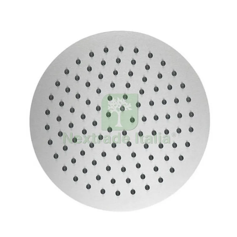 SOFFIONE DOCCIA TONDO ULTRA SLIM ACCIAIO INOX Diam. 200 mm - Spessore 1,4 mm — Rubinetti e valvole — rif. FERX.DIA110-DT02-200 SOFFIONE DOCCIA TONDO ULTRA SLIM ACCIAIO INOX Diam. 200 mm - Spessore 1,4 mm — Rubinetti e valvole — rif. FERX.DIA110-DT02-200