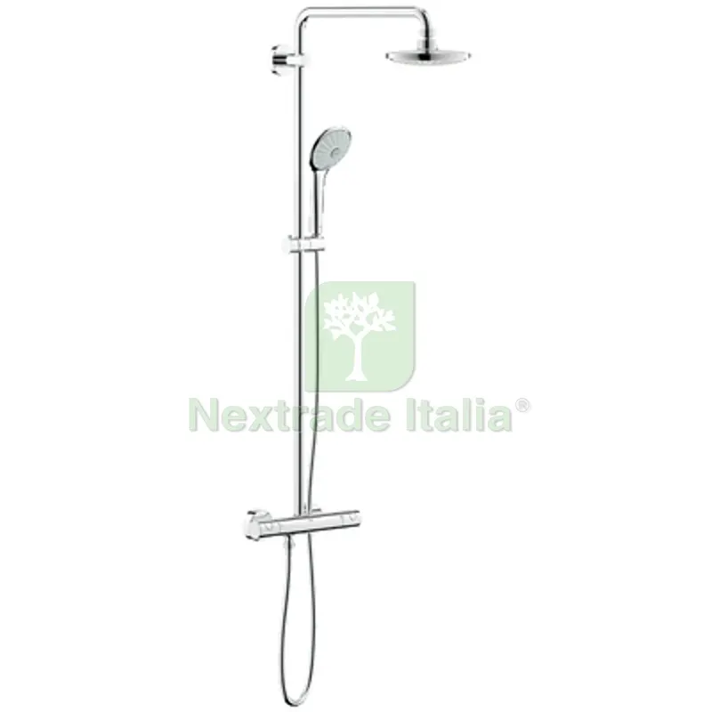 COLONNA DOCCIA EUPHORIA CON MISCELATORE TERMOSTATICO ESTERNO Cromo — Rubinetti e valvole — rif. FERX.DIA110-H27296-003 COLONNA DOCCIA EUPHORIA CON MISCELATORE TERMOSTATICO ESTERNO Cromo — Rubinetti e valvole — rif. FERX.DIA110-H27296-003