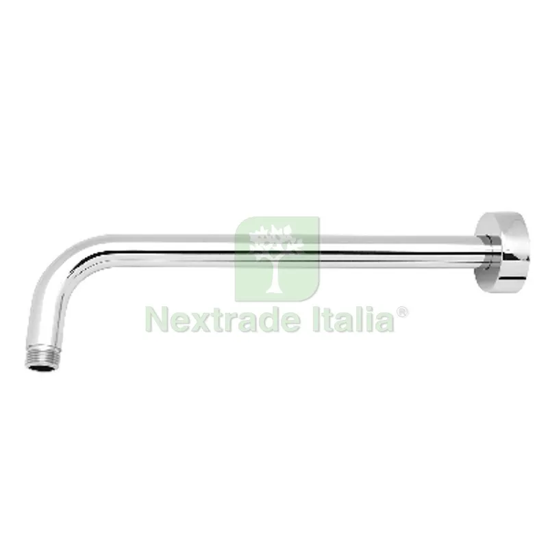 BRACCIO DOCCIA A PARETE MOD. SPARTACO cm 30 x D. 2,5 — Accessori bagno — rif. FERX.DIA110-I830L