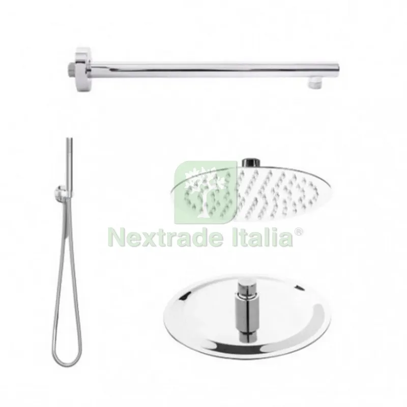 Kit Soffione Doccia Restyling SMART- Tondo Cromo Lucido — Rubinetti e valvole — rif. FERX.DIA110-M5810-CR Kit Soffione Doccia Restyling SMART- Tondo Cromo Lucido — Rubinetti e valvole — rif. FERX.DIA110-M5810-CR