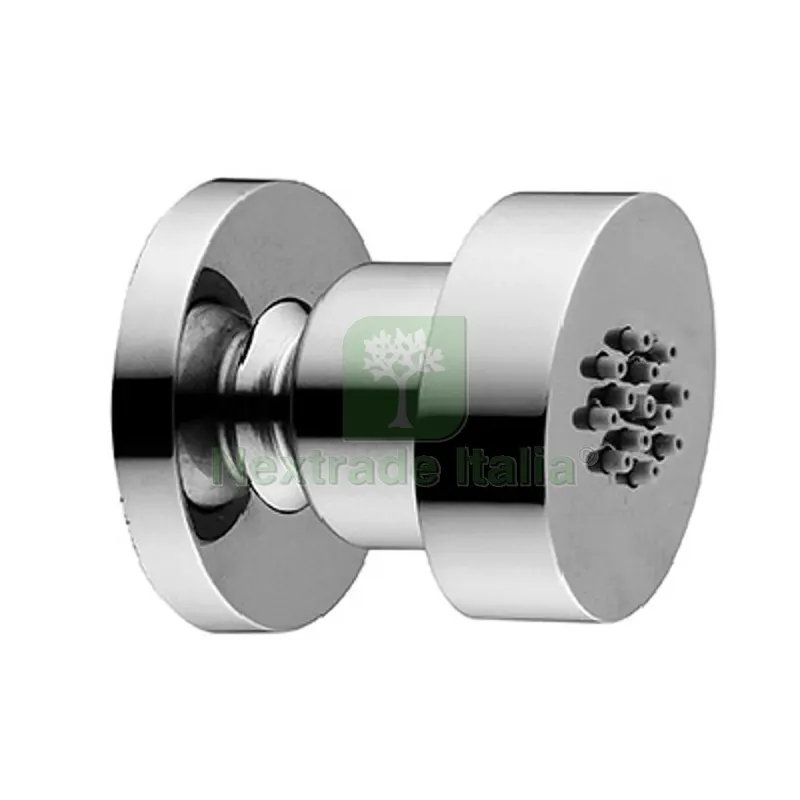 SOFFIONE PER GETTI LATERALI ELLITTICO CON ROSONE Diam. 48 mm — Rubinetti e valvole — rif. FERX.DIA110-PSOF073