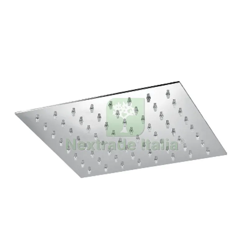 SOFFIONE QUADRO EXTRA PIATTO L. 200 x 200 mm — Rubinetti e valvole — rif. FERX.DIA110-VQ-200 SOFFIONE QUADRO EXTRA PIATTO L. 200 x 200 mm — Rubinetti e valvole — rif. FERX.DIA110-VQ-200
