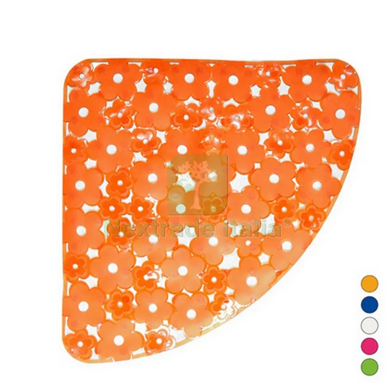 Tappeto Antiscivolo per Doccia Angolo MOD. Margherita CM 59X59 Arancio — Casalinghi e organizzazione — rif. FERX.DIA111-2124-AR Tappeto Antiscivolo per Doccia Angolo MOD. Margherita CM 59X59 Arancio — Casalinghi e organizzazione — rif. FERX.DIA111-2124-AR