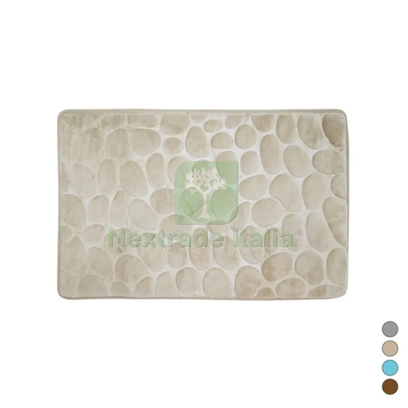 Tappeto Antiscivolo Bagno Ciottoli 40X60 CM Azzurro — Casalinghi e organizzazione — rif. FERX.DIA111-21373-AZ Tappeto Antiscivolo Bagno Ciottoli 40X60 CM Azzurro — Casalinghi e organizzazione — rif. FERX.DIA111-21373-AZ
