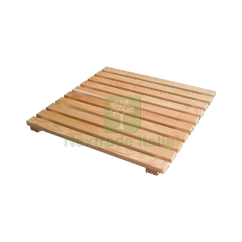 PEDANA DOCCIA LARICE cm 55 x 69 p/piatt. 70x90 — Ferramenta per legno e mobili — rif. FERX.DIA111-2152-5569
