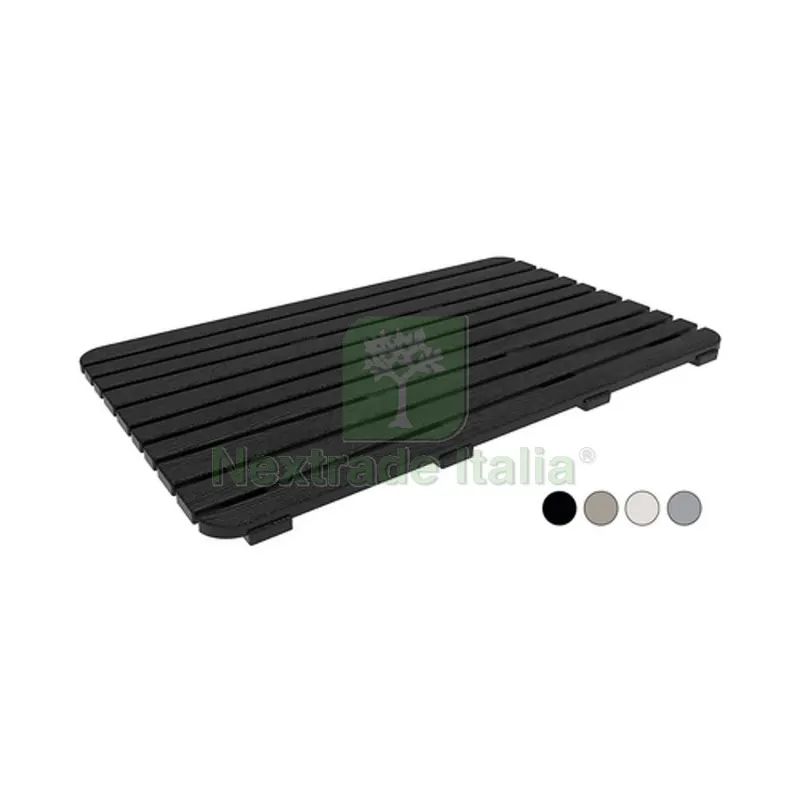Pedana Doccia Woody CM 80X50 Nera — Ferramenta per legno e mobili — rif. FERX.DIA111-2160-NE Pedana Doccia Woody CM 80X50 Nera — Ferramenta per legno e mobili — rif. FERX.DIA111-2160-NE