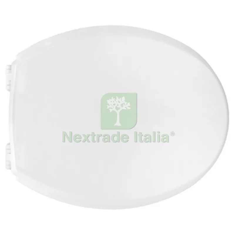 SEDILE WC UNIVERSALE CANYON IN LEGNO CON CERNIERE IN PVC Bianco — Sanitari e ceramiche — rif. FERX.DIA111-2229