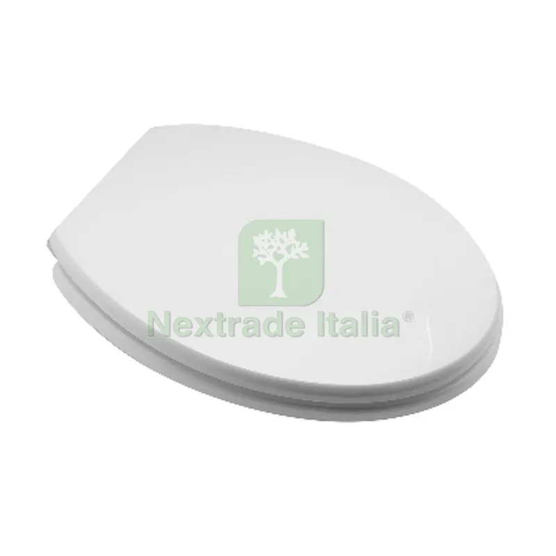 SEDILE WC UNIVERSALE IN LEGNO Bianco - Cerniere A passanti — Sanitari e ceramiche — rif. FERX.DIA111-2243-B33