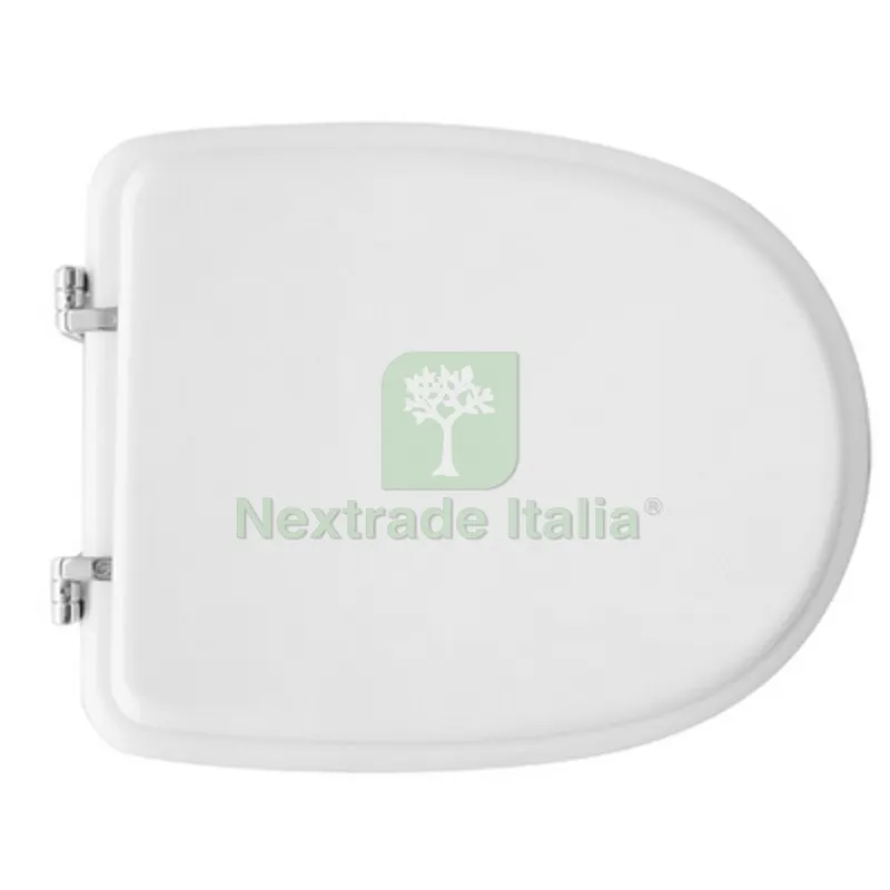 Sedile WC per Cesame Vaso Aretusa Bianco Cerniera Regolabile Forma 6 Bianco Cerniere C espansione — Sanitari e ceramiche — rif. FERX.DIA111-22CAT-66 Sedile WC per Cesame Vaso Aretusa Bianco Cerniera Regolabile Forma 6 Bianco Cerniere C espansione — Sanitari e ceramiche — rif. FERX.DIA111-22CAT-66