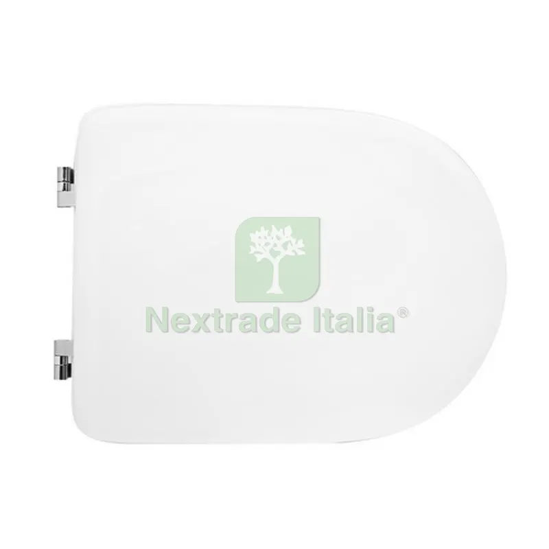 SEDILE WC PER FALERI VASO TIFFANI FORMA 7 Bianco - Cerniere A passanti — Sanitari e ceramiche — rif. FERX.DIA111-22FTI-33 SEDILE WC PER FALERI VASO TIFFANI FORMA 7 Bianco - Cerniere A passanti — Sanitari e ceramiche — rif. FERX.DIA111-22FTI-33