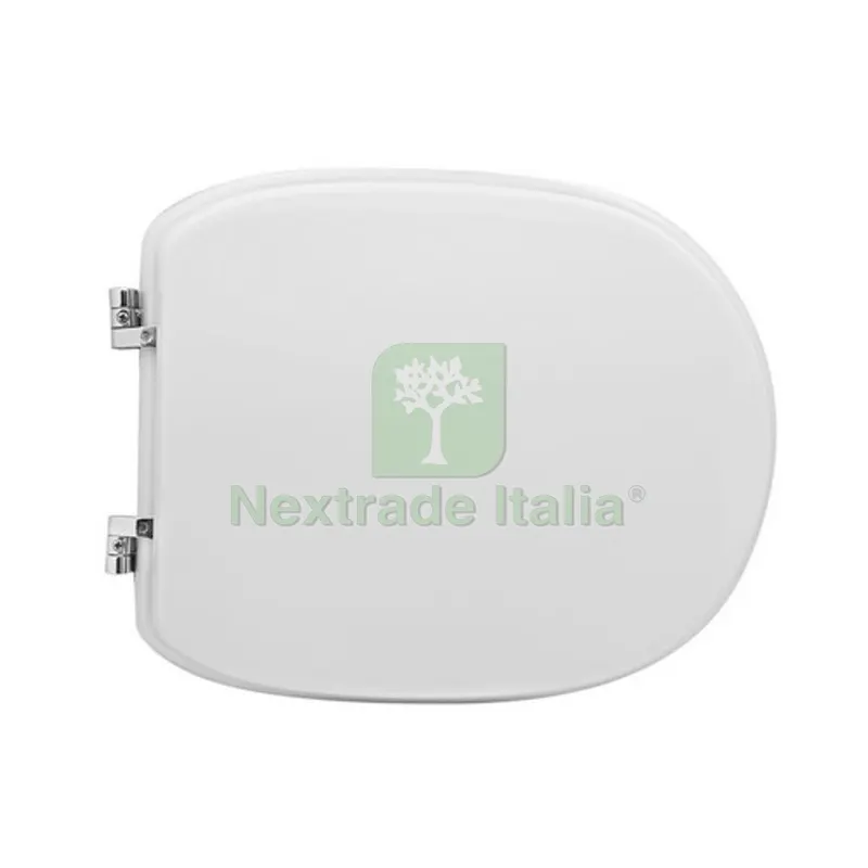 SEDILE WC PER GSI VASO FEDRA FORMA 6 Bianco - Cerniere A Passanti — Sanitari e ceramiche — rif. FERX.DIA111-22GFE-33