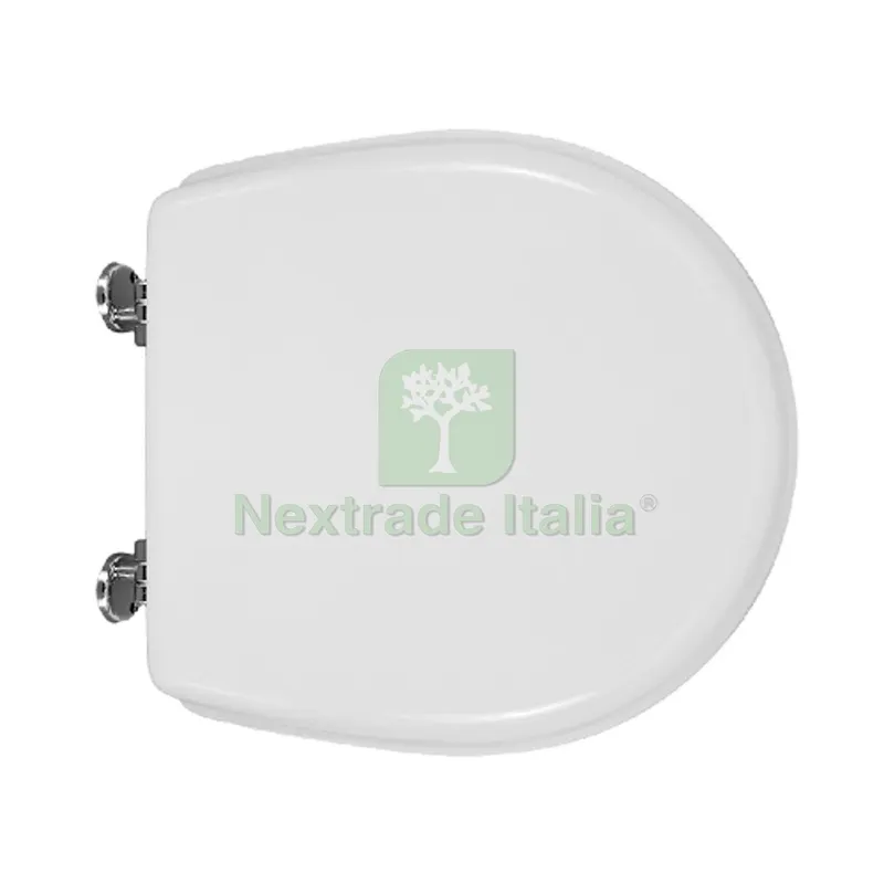 SEDILE WC PER GALASSIA VASO M2 45 FORMA 2 Bianco -Cerniere C espansione — Sanitari e ceramiche — rif. FERX.DIA111-22GM24-66