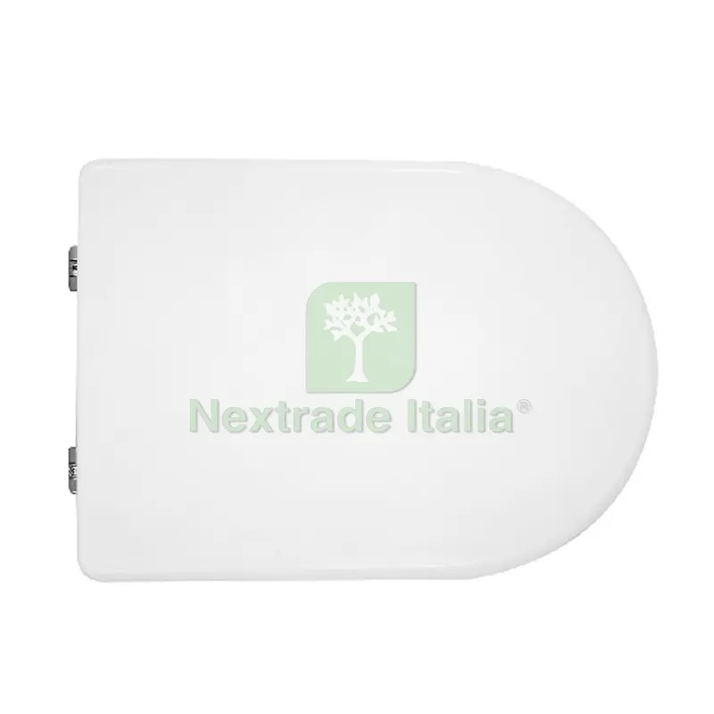 SEDILE WC PER HATRIA-SPEA VASO FUSION FORMA 7 Bianco - Cerniere C espansione — Sanitari e ceramiche — rif. FERX.DIA111-22HFU-66 SEDILE WC PER HATRIA-SPEA VASO FUSION FORMA 7 Bianco - Cerniere C espansione — Sanitari e ceramiche — rif. FERX.DIA111-22HFU-66