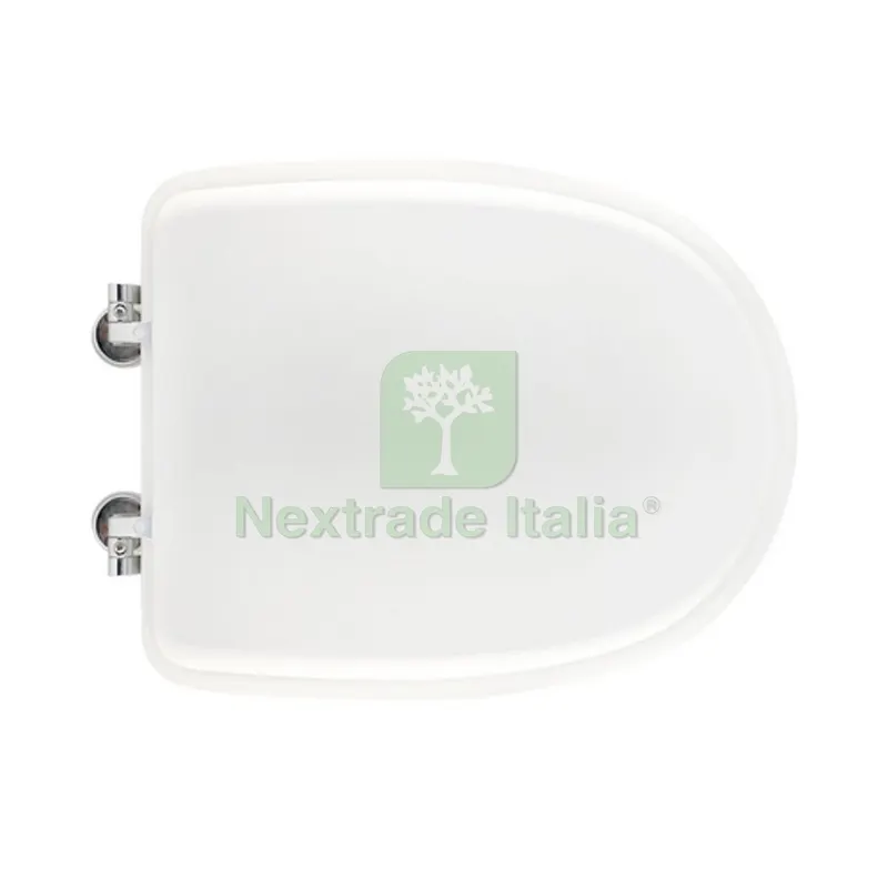 SEDILE WC PER JUMBO VASO ARETHONA FORMA 6 Bianco -Cerniere C espansione — Sanitari e ceramiche — rif. FERX.DIA111-22JAR-66