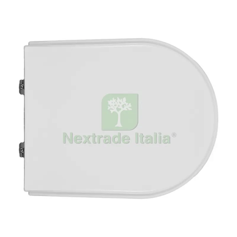 SEDILE WC PER JUMBO VASO XILO FORMA 7 Bianco -Cerniere C espansione — Sanitari e ceramiche — rif. FERX.DIA111-22JXI-66