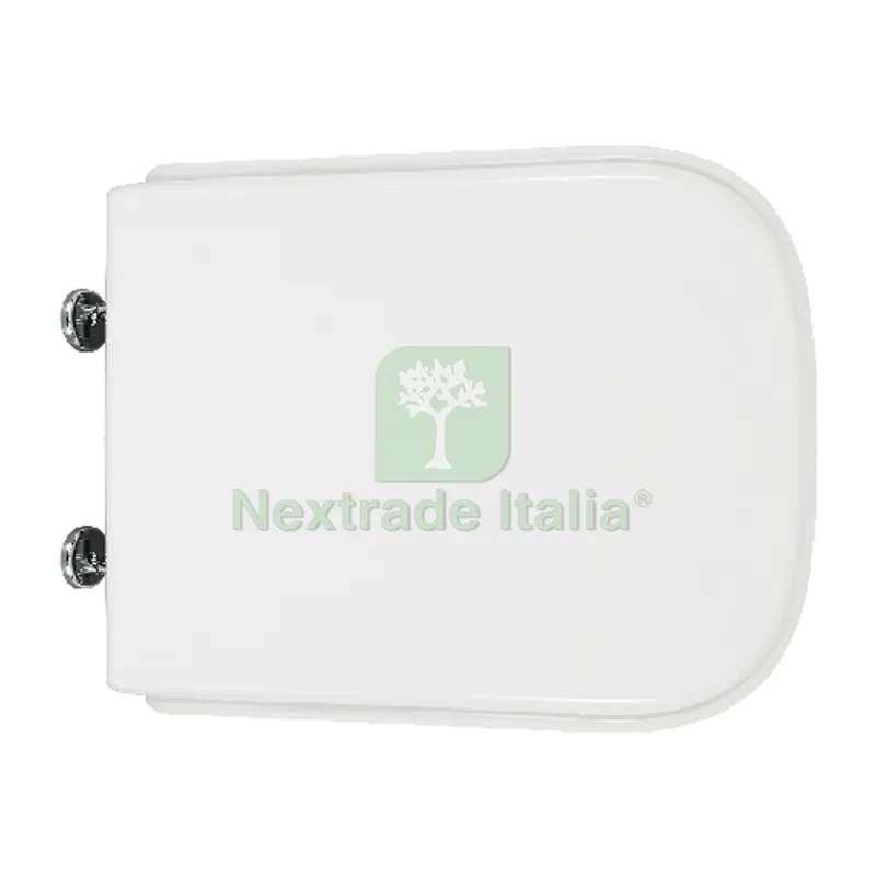 Sedile WC Nero Ceramica Vaso Aliseo Forma 8 Bianco Cerniere C espansione — Sanitari e ceramiche — rif. FERX.DIA111-22NAL-66 Sedile WC Nero Ceramica Vaso Aliseo Forma 8 Bianco Cerniere C espansione — Sanitari e ceramiche — rif. FERX.DIA111-22NAL-66