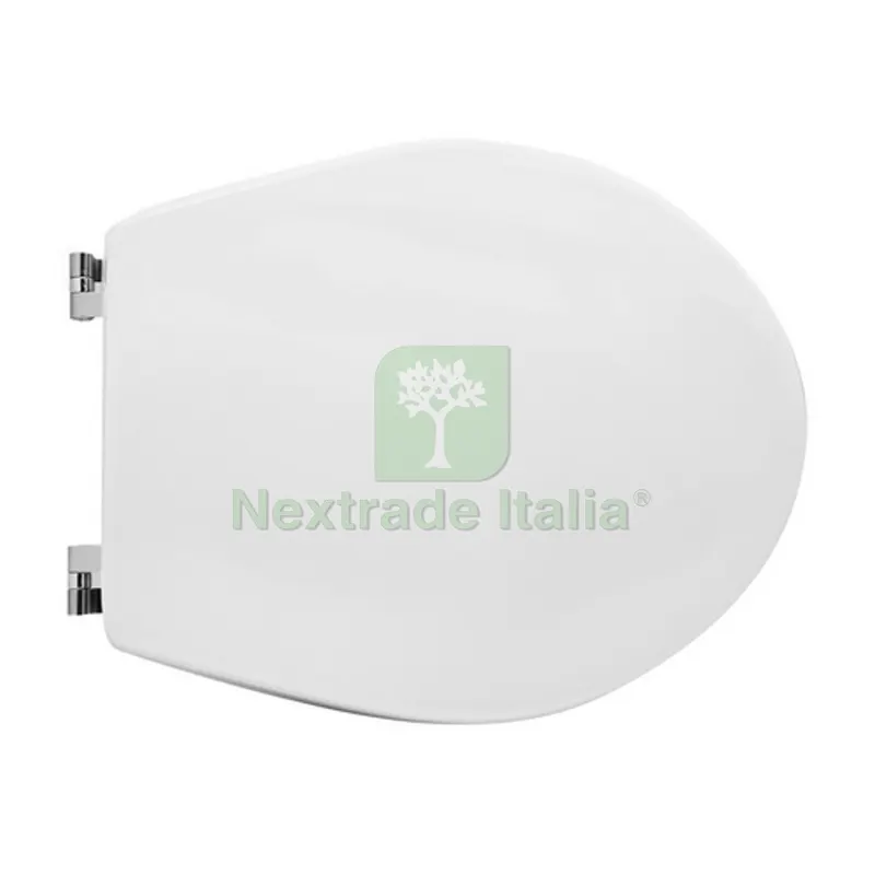 SEDILE WC PER POZZI GINORI VASO CERVINO FORMA 1 Bianco - Cerniere A passanti — Sanitari e ceramiche — rif. FERX.DIA111-22PCE-33 SEDILE WC PER POZZI GINORI VASO CERVINO FORMA 1 Bianco - Cerniere A passanti — Sanitari e ceramiche — rif. FERX.DIA111-22PCE-33