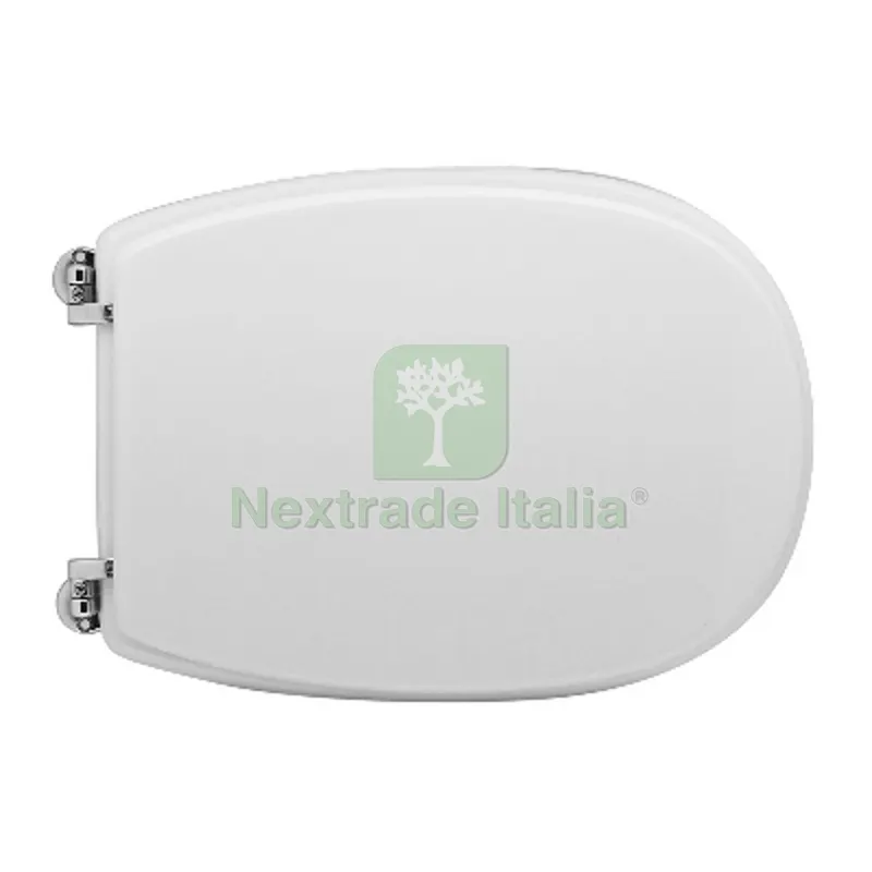 Sedile WC per Pozzi Ginori Vaso Easy 02 Forma 6 Bianco Cerniera C espansione — Sanitari e ceramiche — rif. FERX.DIA111-22PEA2-66 Sedile WC per Pozzi Ginori Vaso Easy 02 Forma 6 Bianco Cerniera C espansione — Sanitari e ceramiche — rif. FERX.DIA111-22PEA2-66