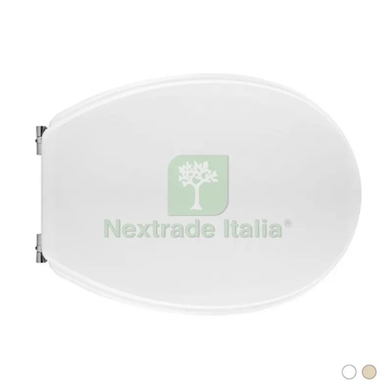SEDILE WC PER POZZI GINORI VASO PIEMONTE FORMA 1 Bianco - Cerniere A passanti — Sanitari e ceramiche — rif. FERX.DIA111-22PPM-B33 SEDILE WC PER POZZI GINORI VASO PIEMONTE FORMA 1 Bianco - Cerniere A passanti — Sanitari e ceramiche — rif. FERX.DIA111-22PPM-B33