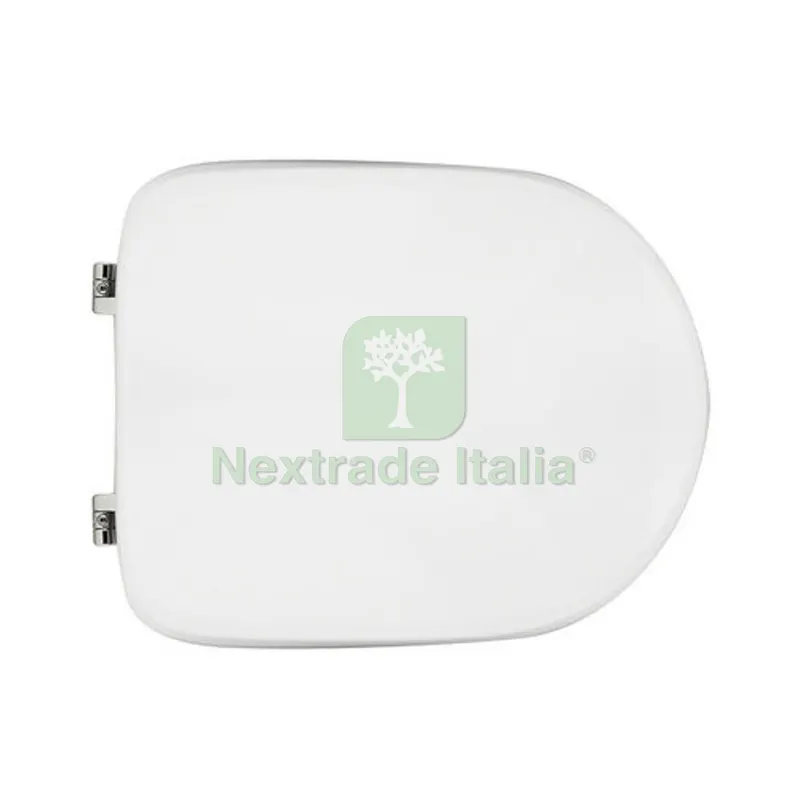 SEDILE WC PER SANINDUSA VASO AVEIRO FORMA 6 Bianco - Cerniere A passanti — Sanitari e ceramiche — rif. FERX.DIA111-22SAV-33 SEDILE WC PER SANINDUSA VASO AVEIRO FORMA 6 Bianco - Cerniere A passanti — Sanitari e ceramiche — rif. FERX.DIA111-22SAV-33