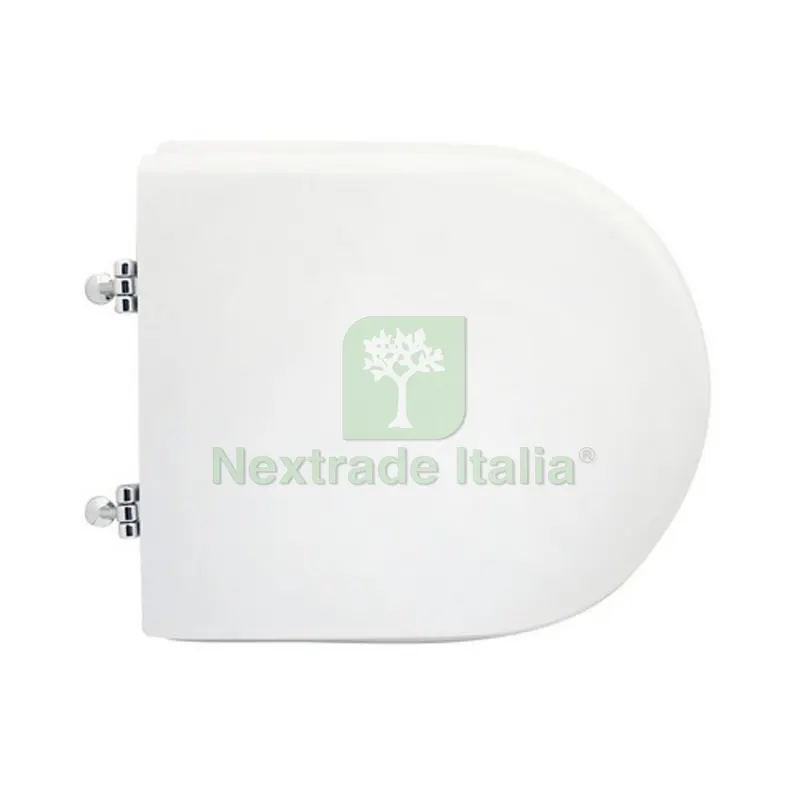 SEDILE WC PER SANITOSCO VASO FREE CHIUSO FORMA 7 Bianco - Cerniere A passanti — Sanitari e ceramiche — rif. FERX.DIA111-22SFC-33 SEDILE WC PER SANITOSCO VASO FREE CHIUSO FORMA 7 Bianco - Cerniere A passanti — Sanitari e ceramiche — rif. FERX.DIA111-22SFC-33