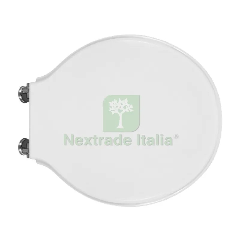 SEDILE WC SENESI PER VASO LUTEZIA FORMA 2 Bianco - Cerniere A passanti — Sanitari e ceramiche — rif. FERX.DIA111-22SLT-33