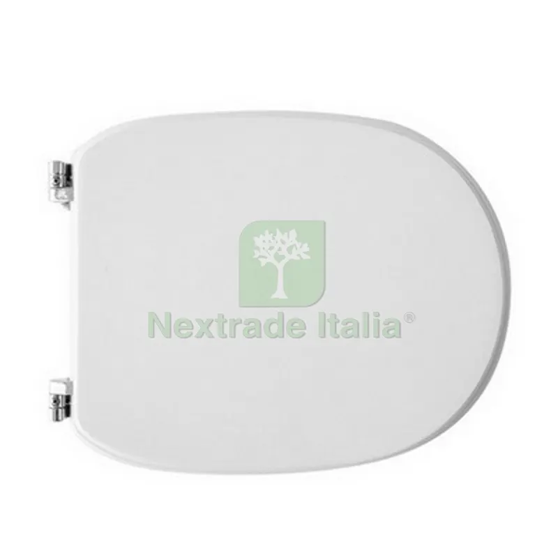 SEDILE WC PER VITRUVIT VASO ALBA FORMA 6 Bianco - Cerniere A passanti — Sanitari e ceramiche — rif. FERX.DIA111-22VAL-33