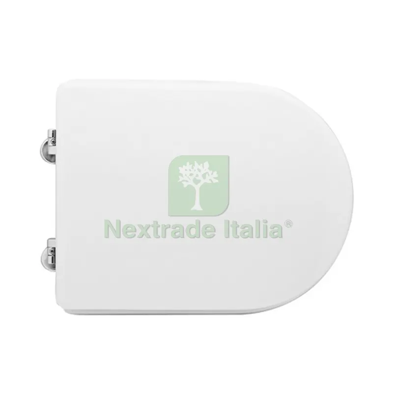 SEDILE WC PER VINCENTI VASO TIPO FORMA 7 Bianco - Cerniere A passanti — Sanitari e ceramiche — rif. FERX.DIA111-22VTI-33 SEDILE WC PER VINCENTI VASO TIPO FORMA 7 Bianco - Cerniere A passanti — Sanitari e ceramiche — rif. FERX.DIA111-22VTI-33