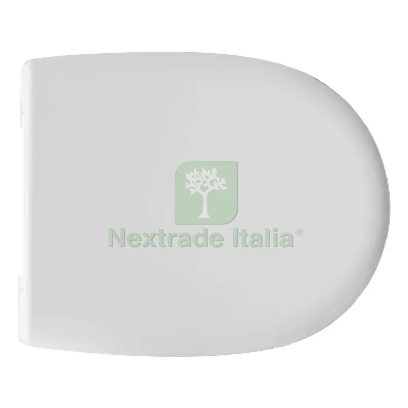 SEDILE WC TERMOINDURENTE MOD. D018 DOPPIA CERNIERA FORMA 7 Bianco — Sanitari e ceramiche — rif. FERX.DIA111-23DFTED018D SEDILE WC TERMOINDURENTE MOD. D018 DOPPIA CERNIERA FORMA 7 Bianco — Sanitari e ceramiche — rif. FERX.DIA111-23DFTED018D