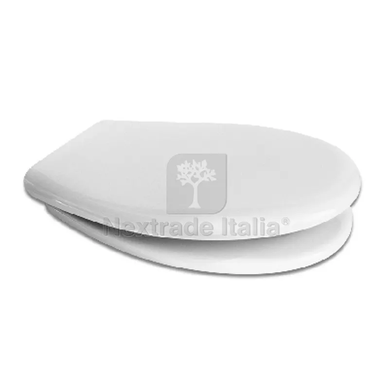 SEDILE WC TERMOINDURENTE MOD. D031 DOPPIA CERNIERA FORMA 1 Bianco — Sanitari e ceramiche — rif. FERX.DIA111-23DFTED031D
