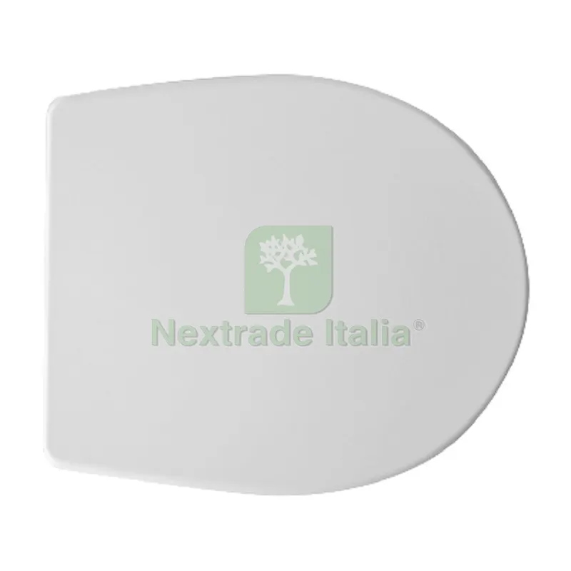 SEDILE WC TERMOINDURENTE MOD. D057 DOPPIA CERNIERA FORMA 1 Bianco — Sanitari e ceramiche — rif. FERX.DIA111-23DFTED057D