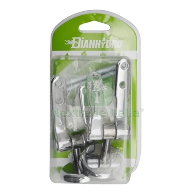 Coppia Supporti Cromati per Sedili in Legno Blister Cromo — Ferramenta porte e finestre — rif. FERX.DIA111-291Y Coppia Supporti Cromati per Sedili in Legno Blister Cromo — Ferramenta porte e finestre — rif. FERX.DIA111-291Y