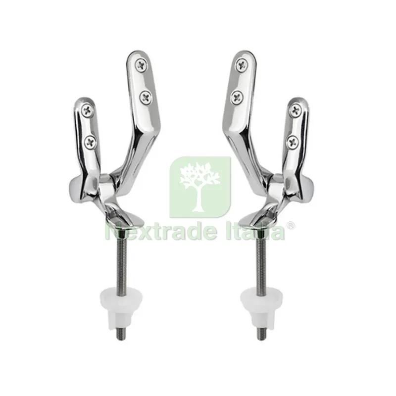 KIT CERNIERE PER SEDILE WC CONCA PASSANTE - — Sanitari e ceramiche — rif. FERX.DIA111-3204