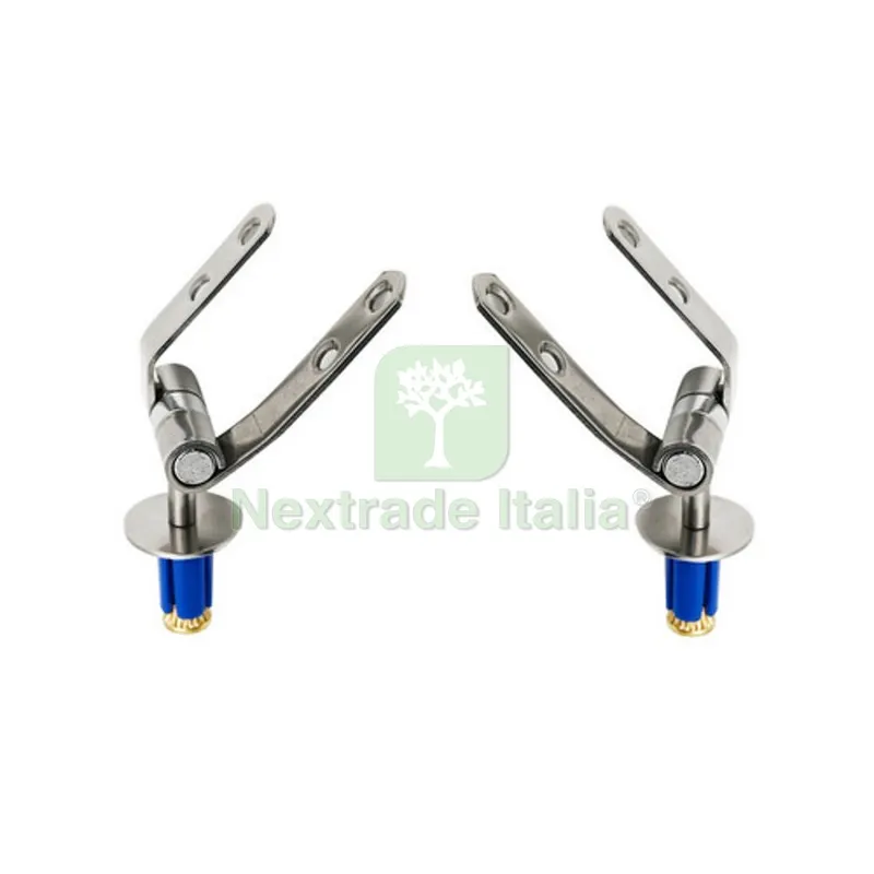 Kit Cerniere Inox Fissa AD Espansione MOD. S05 - — Cerniere e cardini — rif. FERX.DIA111-323 Kit Cerniere Inox Fissa AD Espansione MOD. S05 - — Cerniere e cardini — rif. FERX.DIA111-323